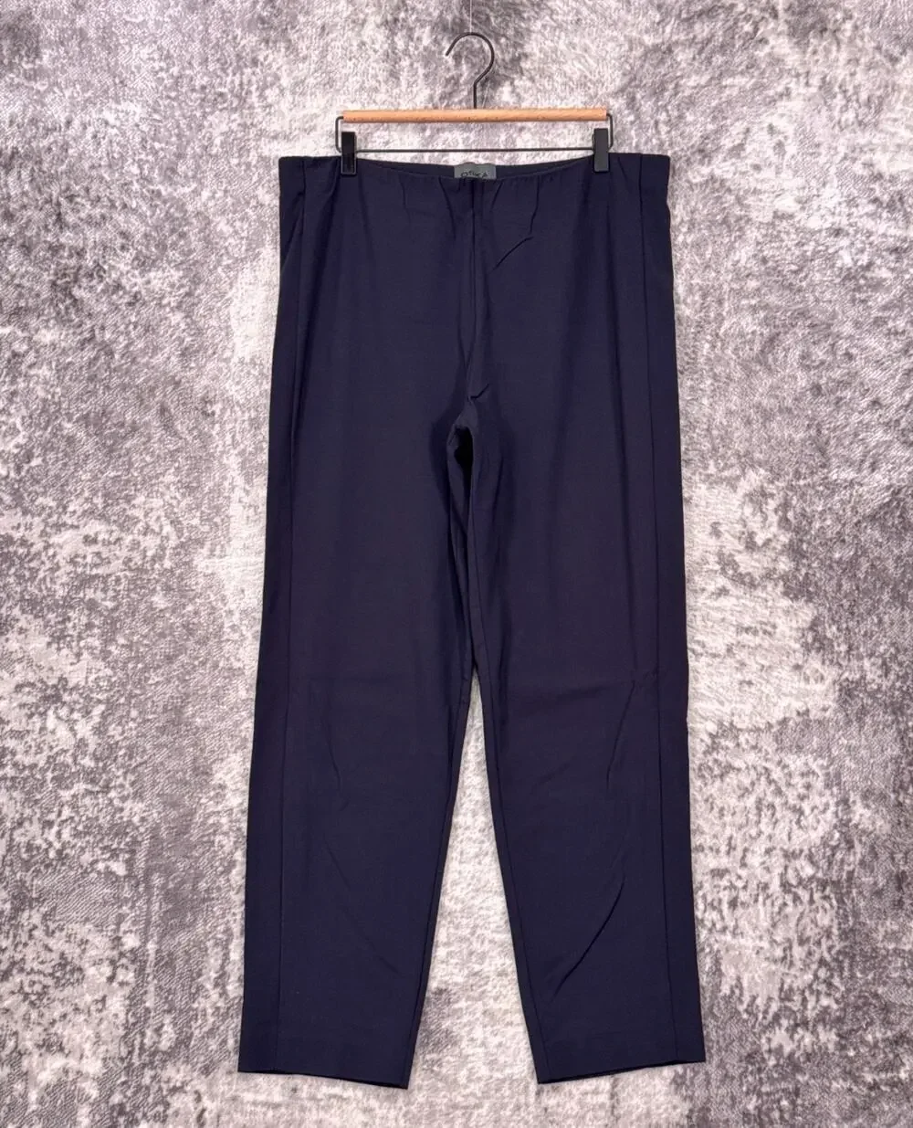 OSKA Pants 5 Womens Blue Pull On Stretch Waist Woven